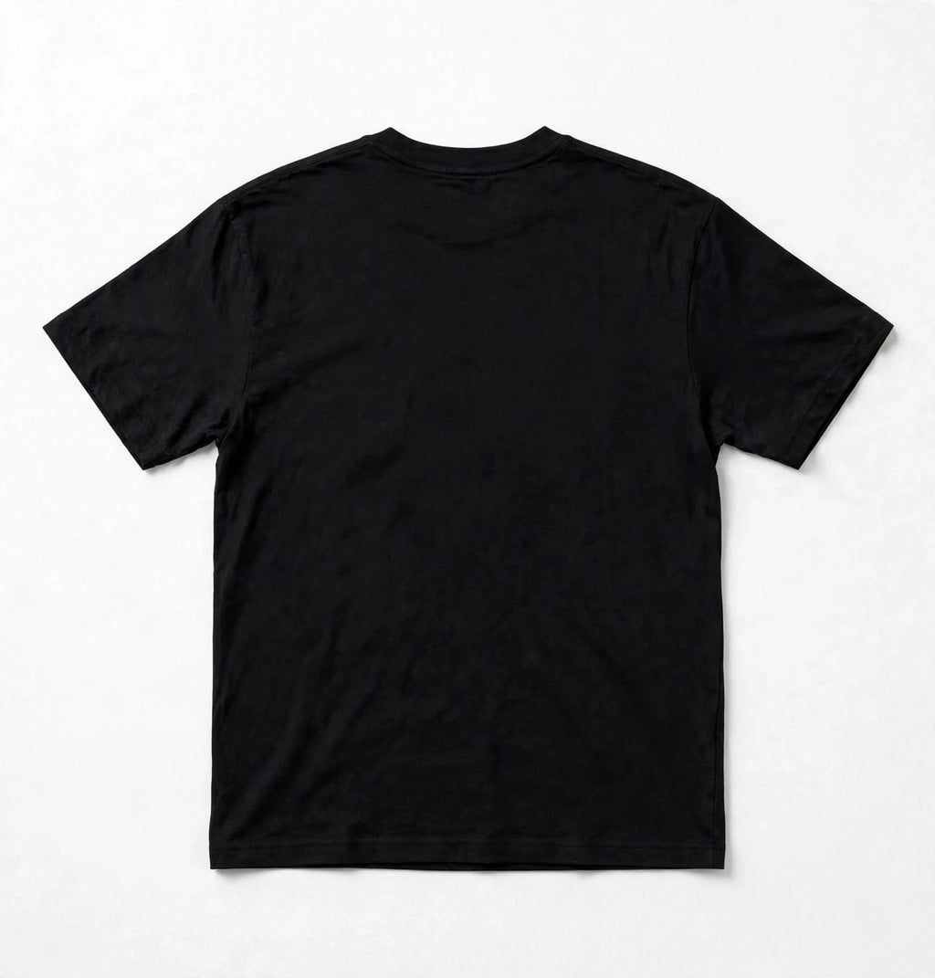 Black Imran Khan Graphic Oversized T Shirt