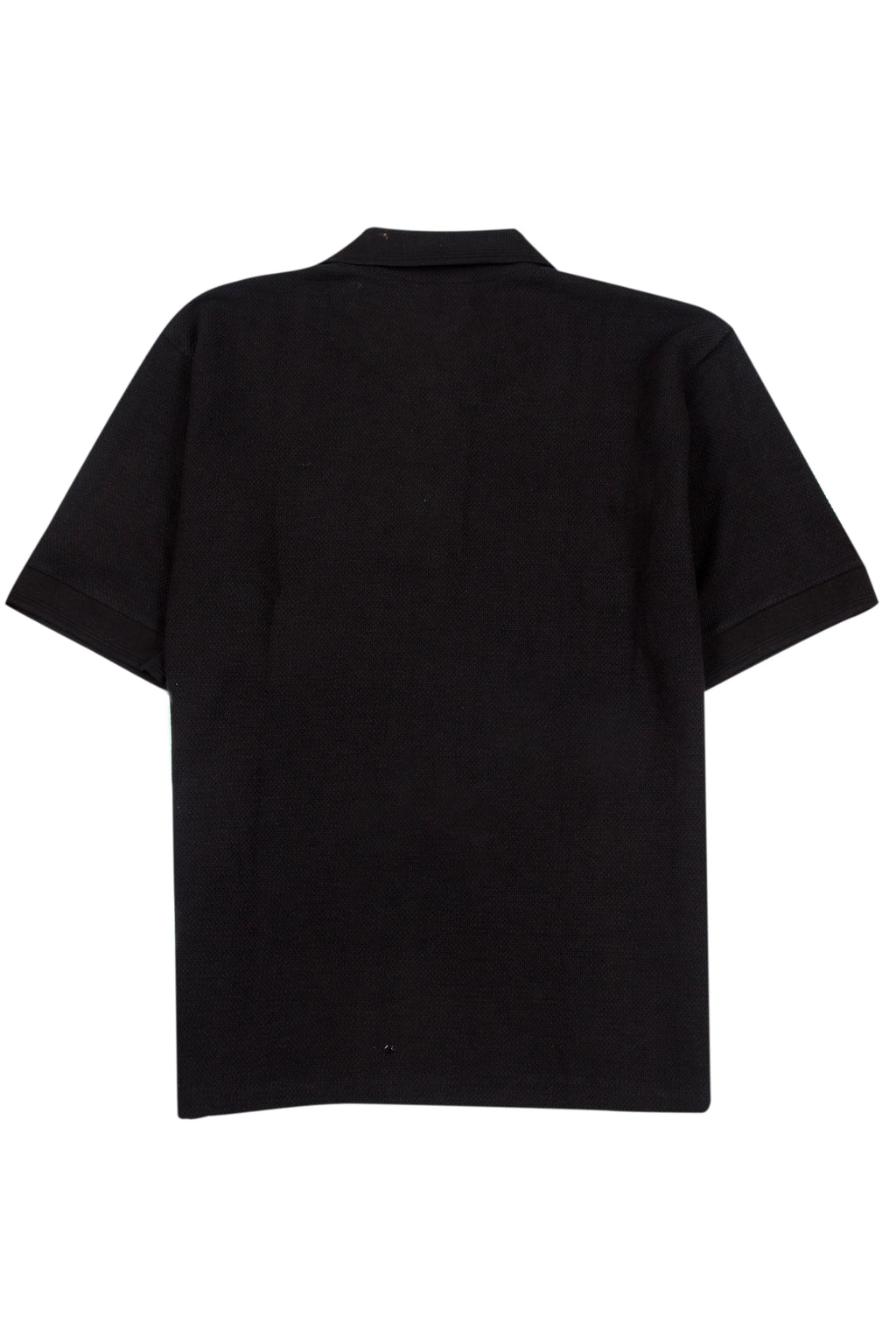 Black Polo Button T-Shirt