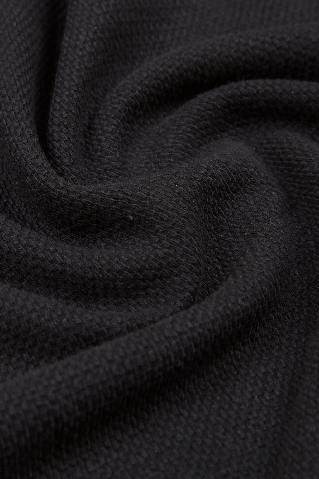 Black Polo Button T-Shirt
