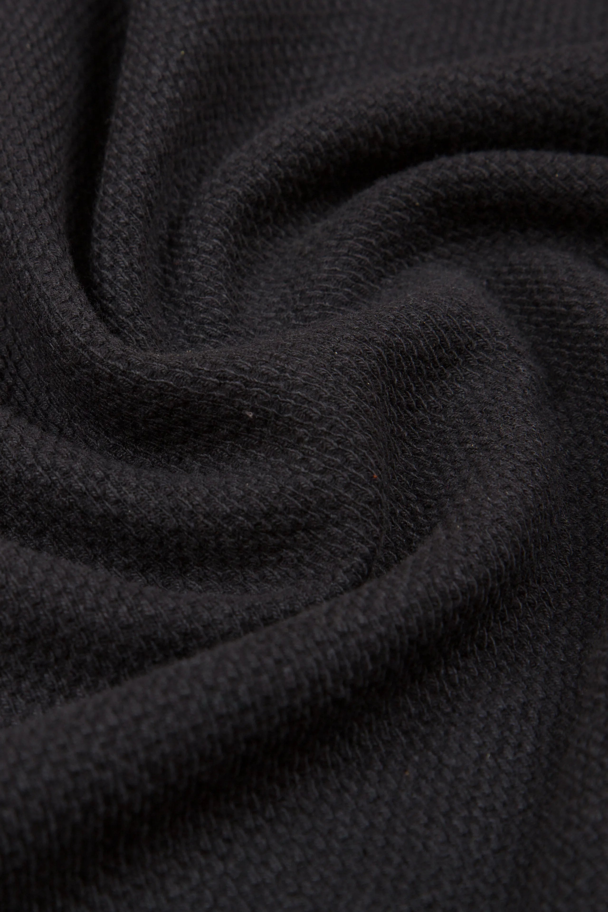 Black Polo Button T-Shirt