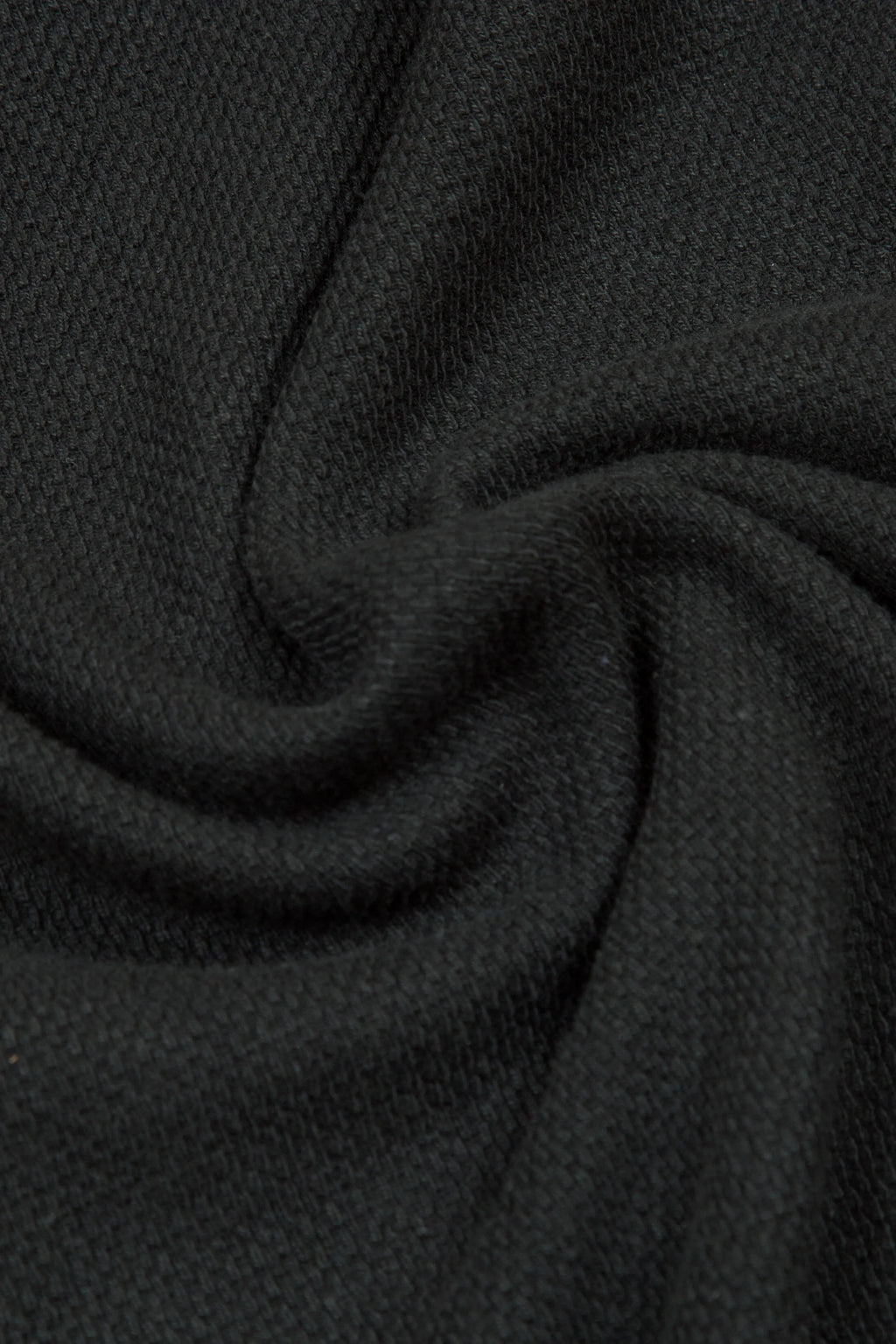 Black Zip Polo Shirt