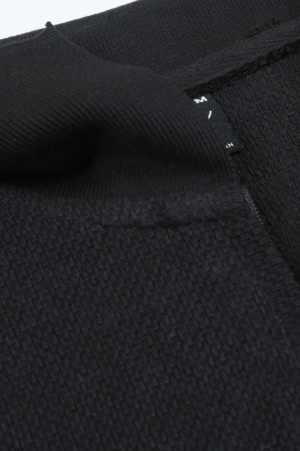 Black Zip Polo Shirt