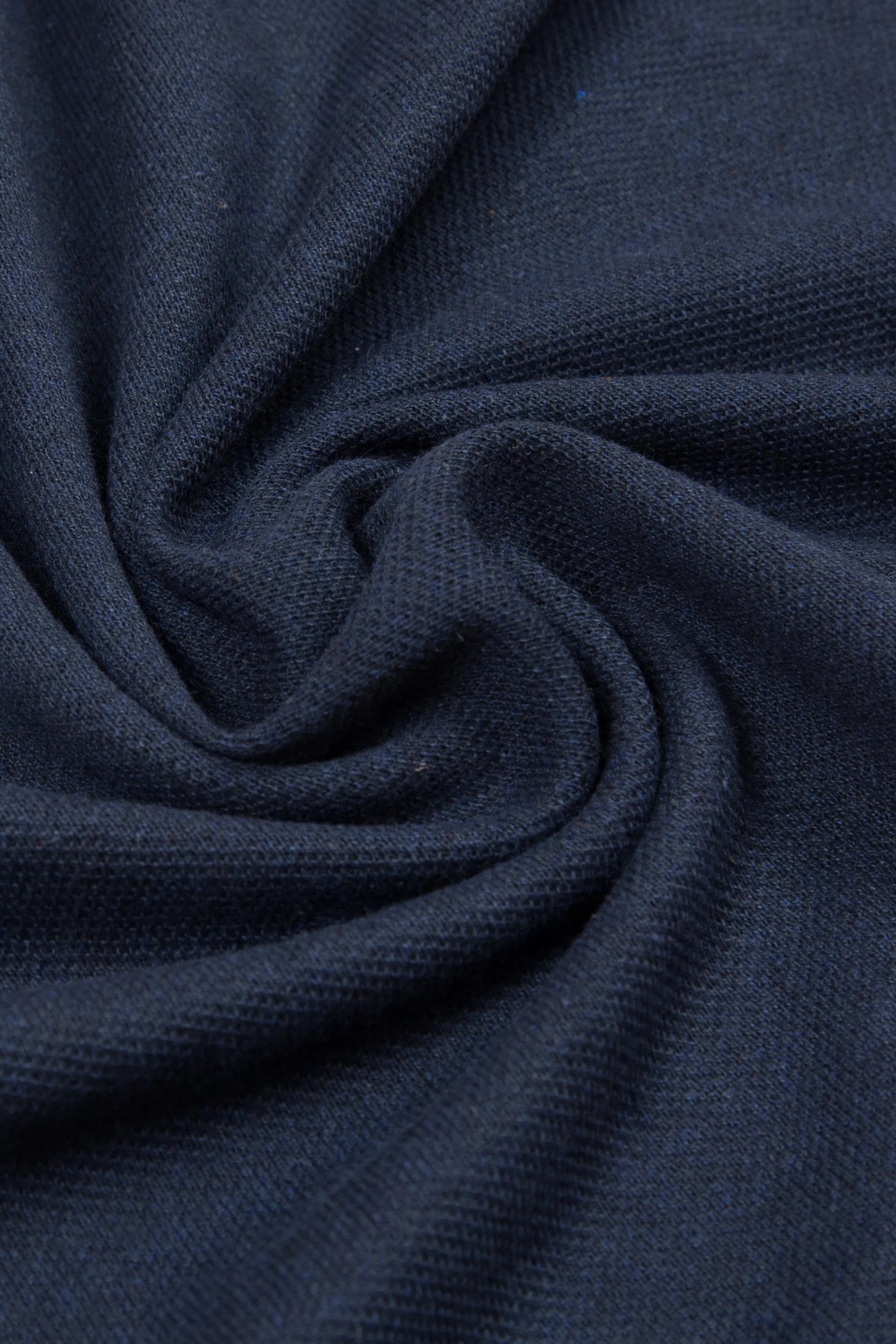 Navy Blue Button Polo Shirt