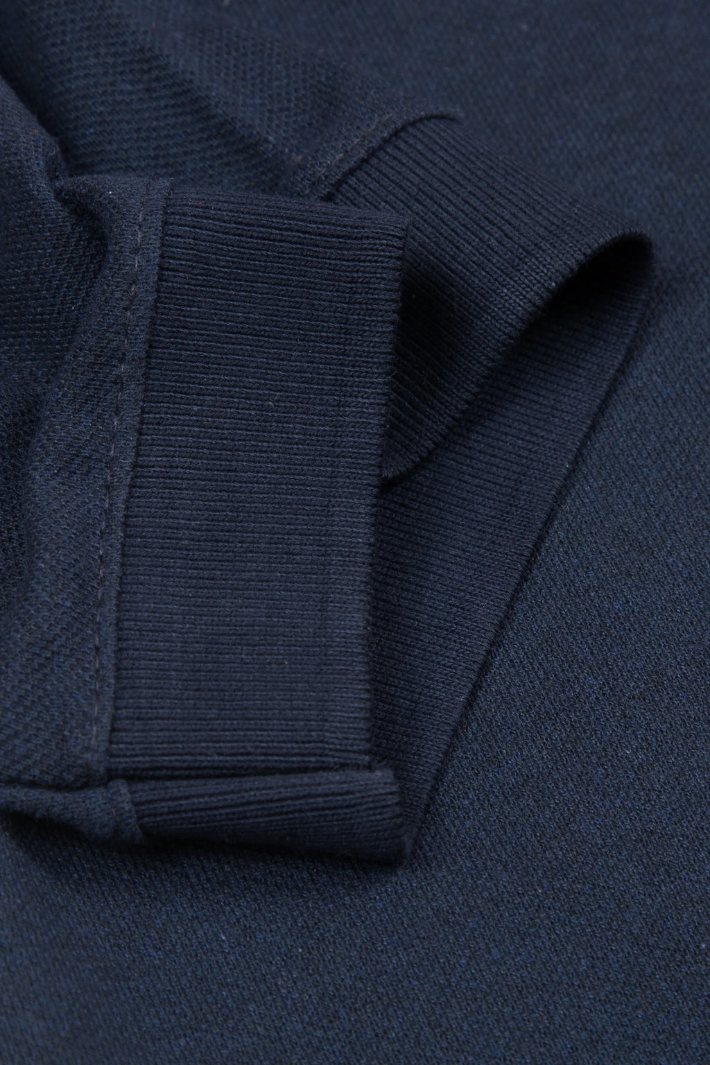 Navy Blue Button Polo Shirt