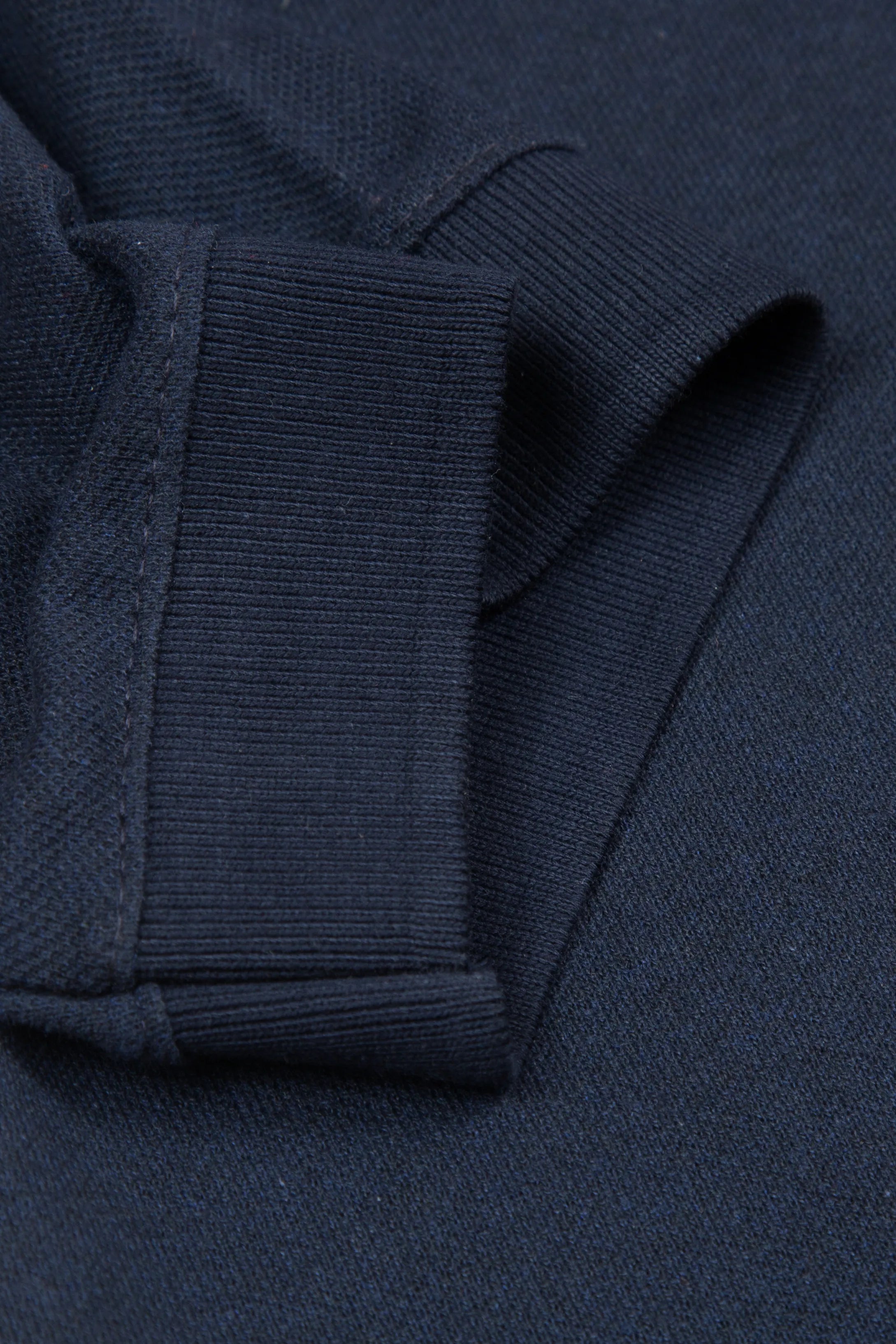 Navy Blue Button Polo Shirt