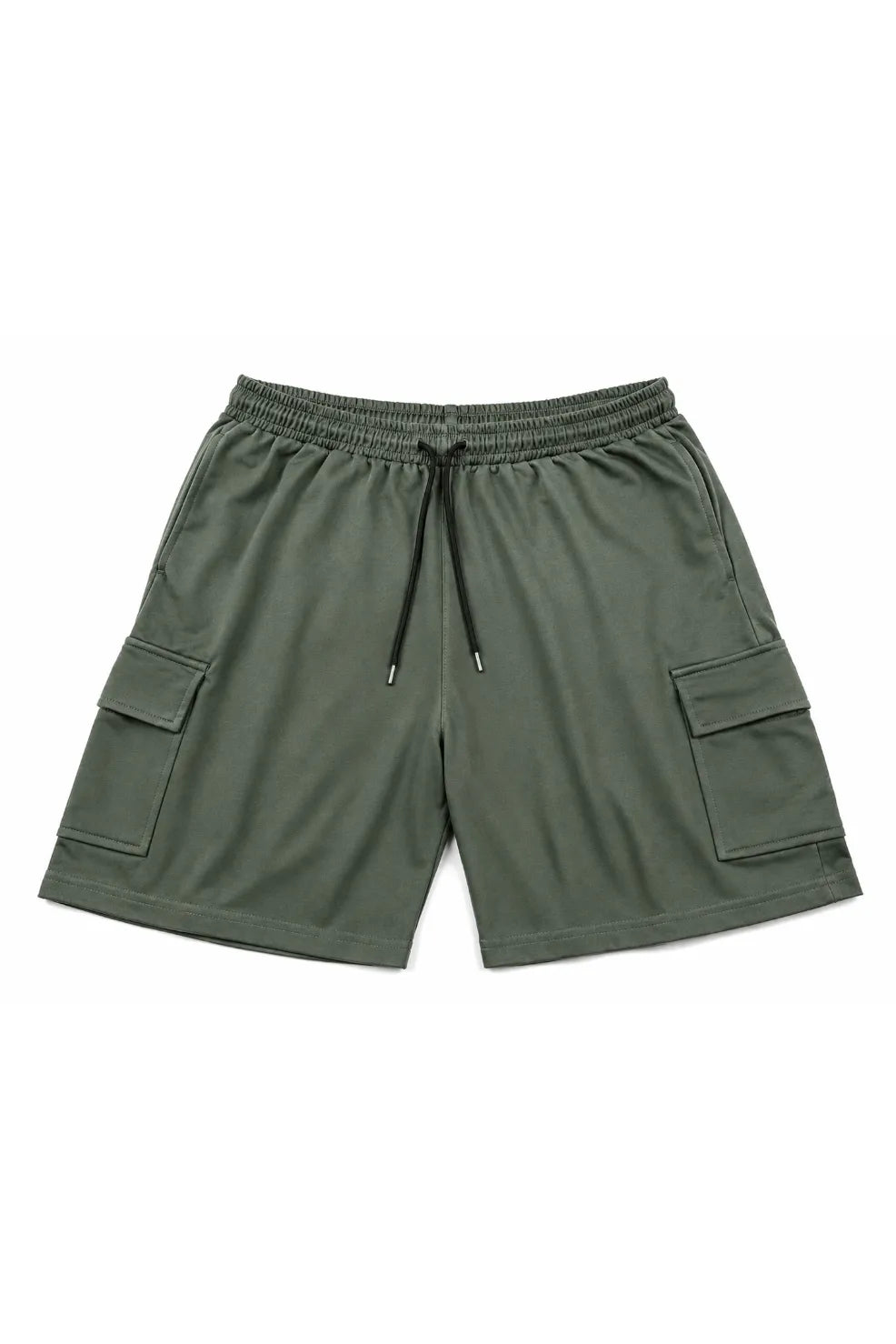 Olive Green Cargo Shorts