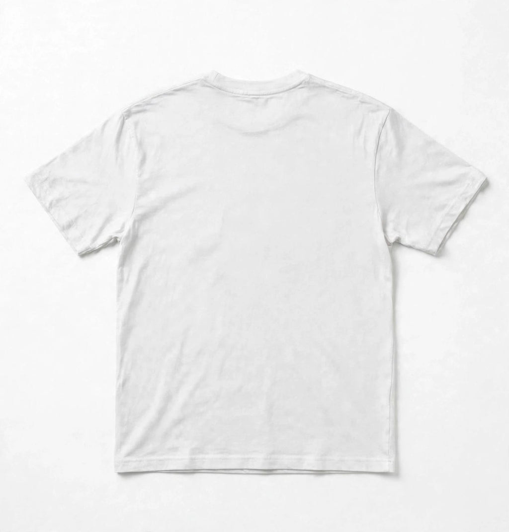 White Imran Khan Portrait Graphic Oversized T Shirt