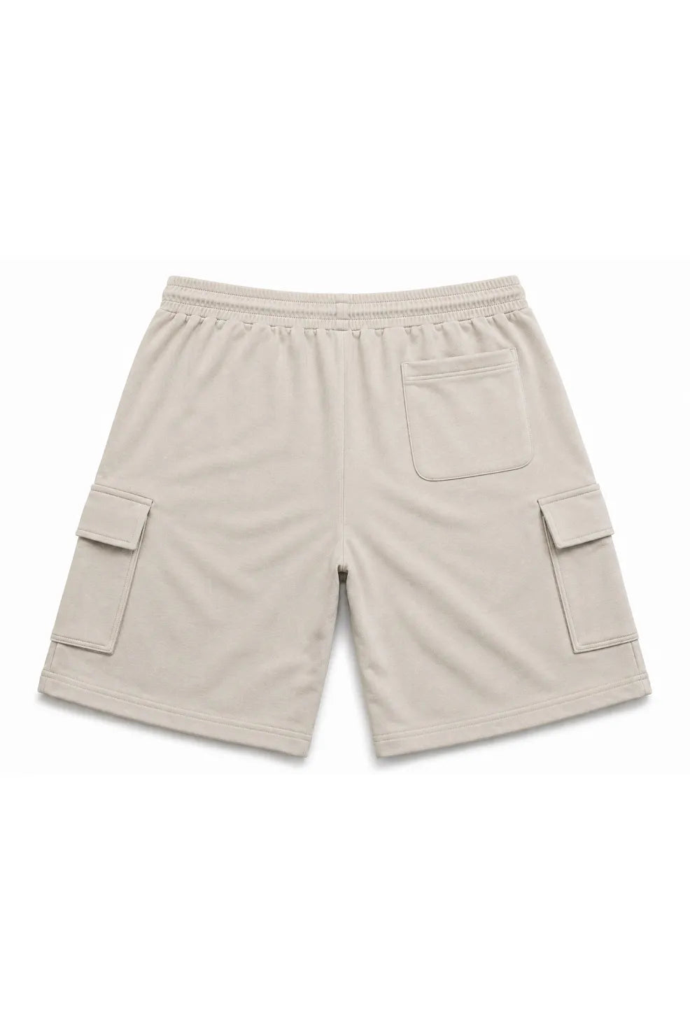 Light Beige Cargo Shorts