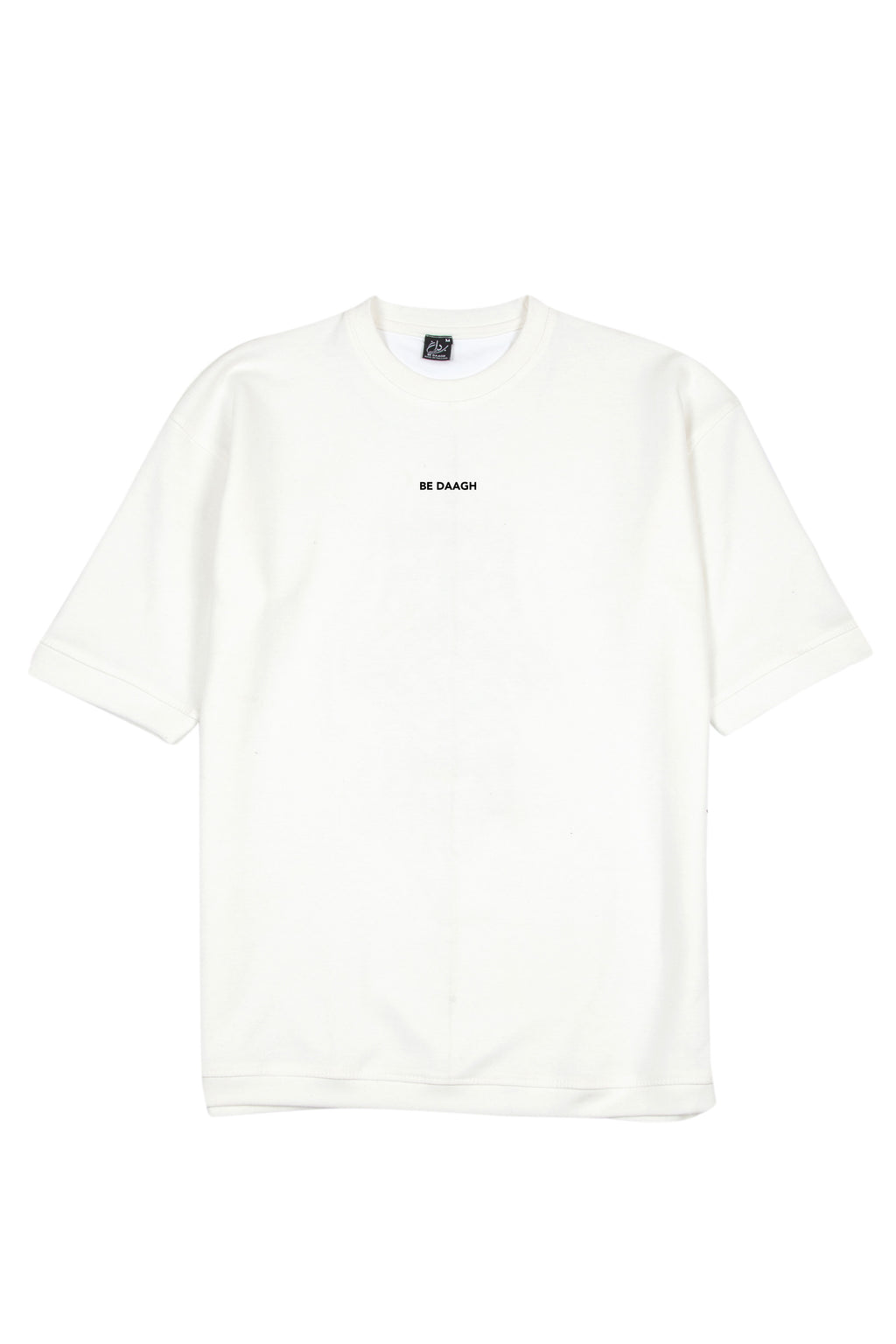 White Graphic Back Print T-Shirt